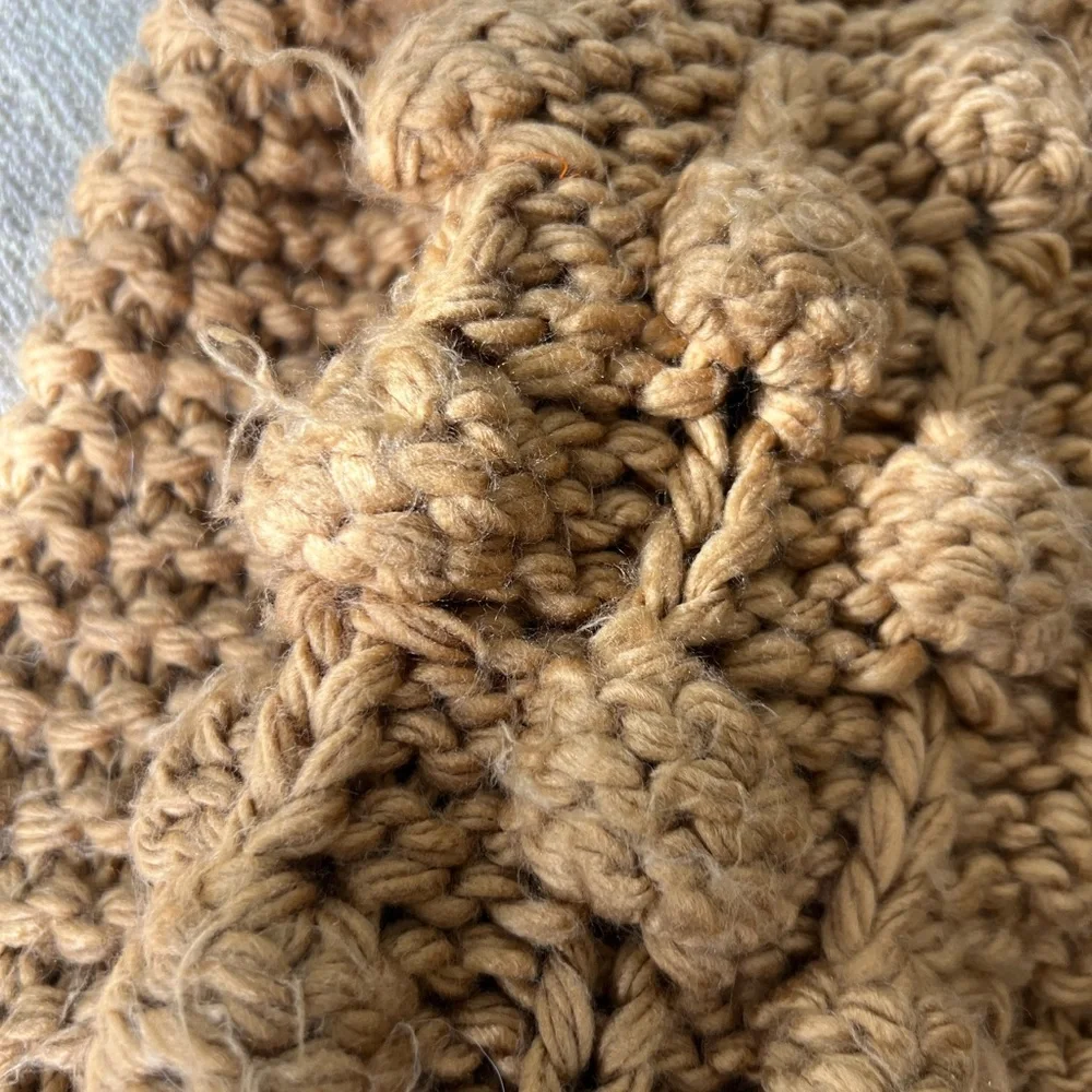 Chicwish Oversized Caramel Knit Sweater Cardigan - Picture 14 of 16